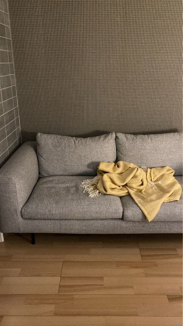 Actus Basis ソファ BLEND-34A グレー　190cm