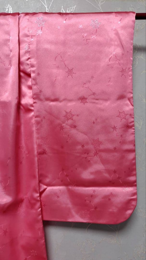 RK537洗える子供着物着丈93センチ裄丈42センチ綺麗美品3歳用