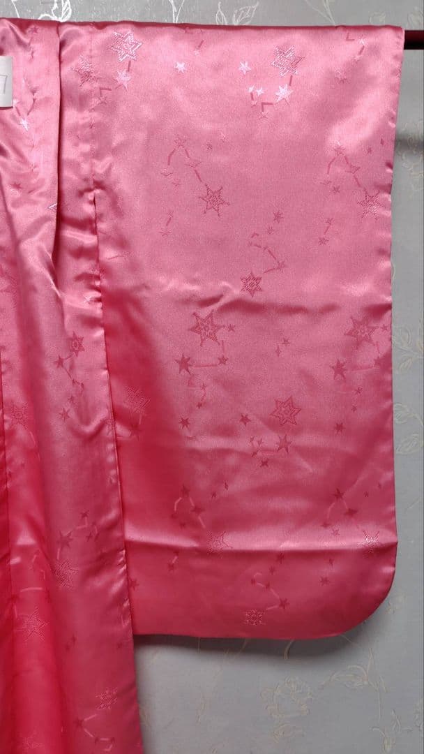 RK537洗える子供着物着丈93センチ裄丈42センチ綺麗美品3歳用