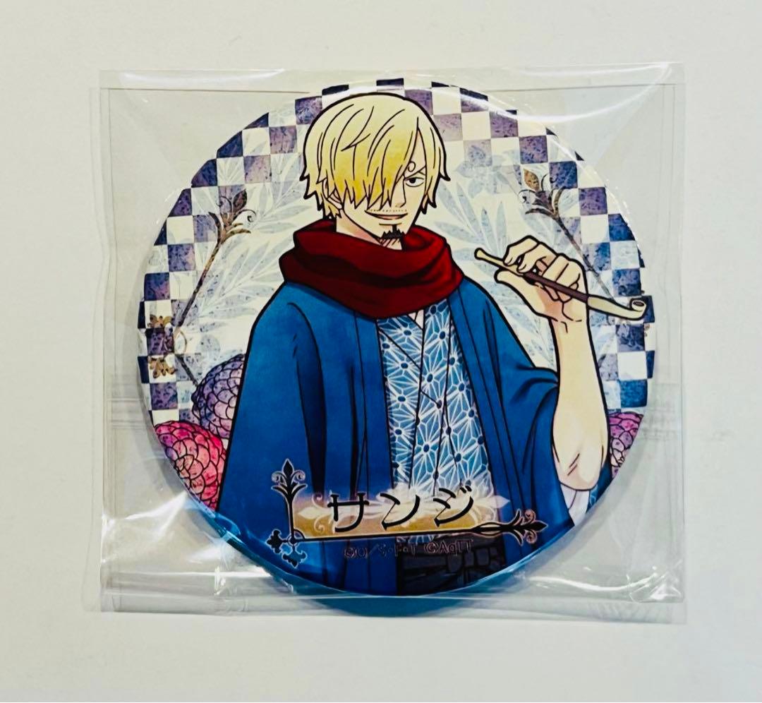 ONE PIECE ワンピース サンジ 缶バッジ 5周年 東京ワンピースタワー