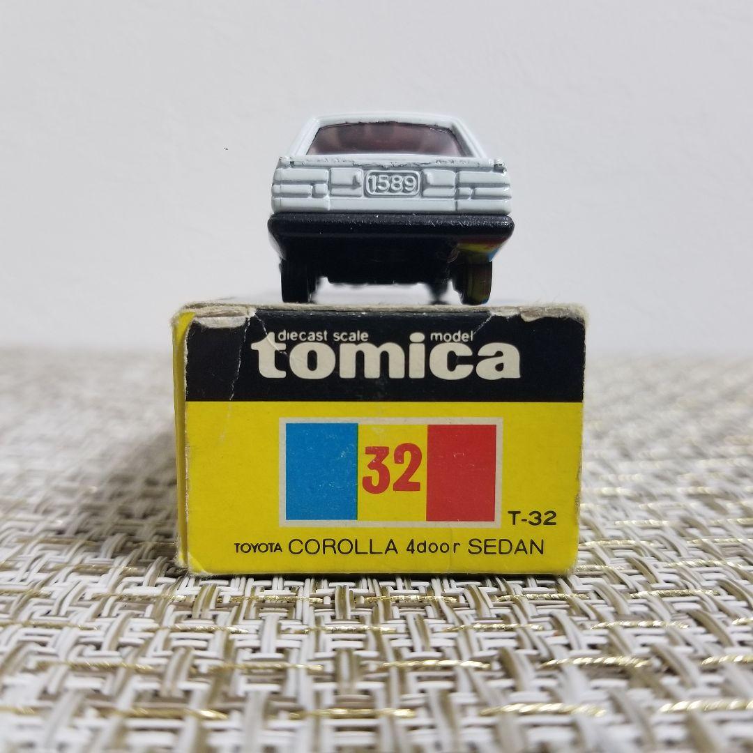 トミカ 黒箱 No.32 トヨタ カローラ 4ドア セダン 日本製 - メルカリ