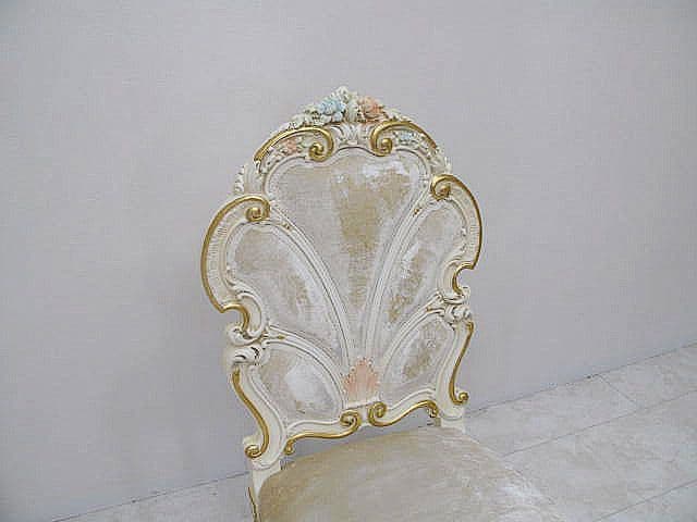 展示品】シリック Art.9957ロココ様式クラシックチェア 約60万 - メルカリ