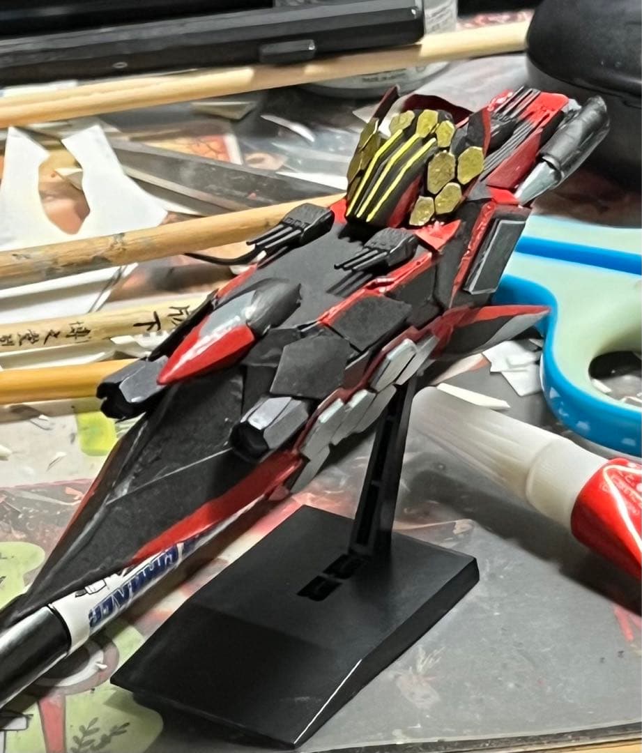 限界値下げ　宇宙戦艦ヤマトメカコレ改造完成品　ヤマトよ永遠に　グロデーズ