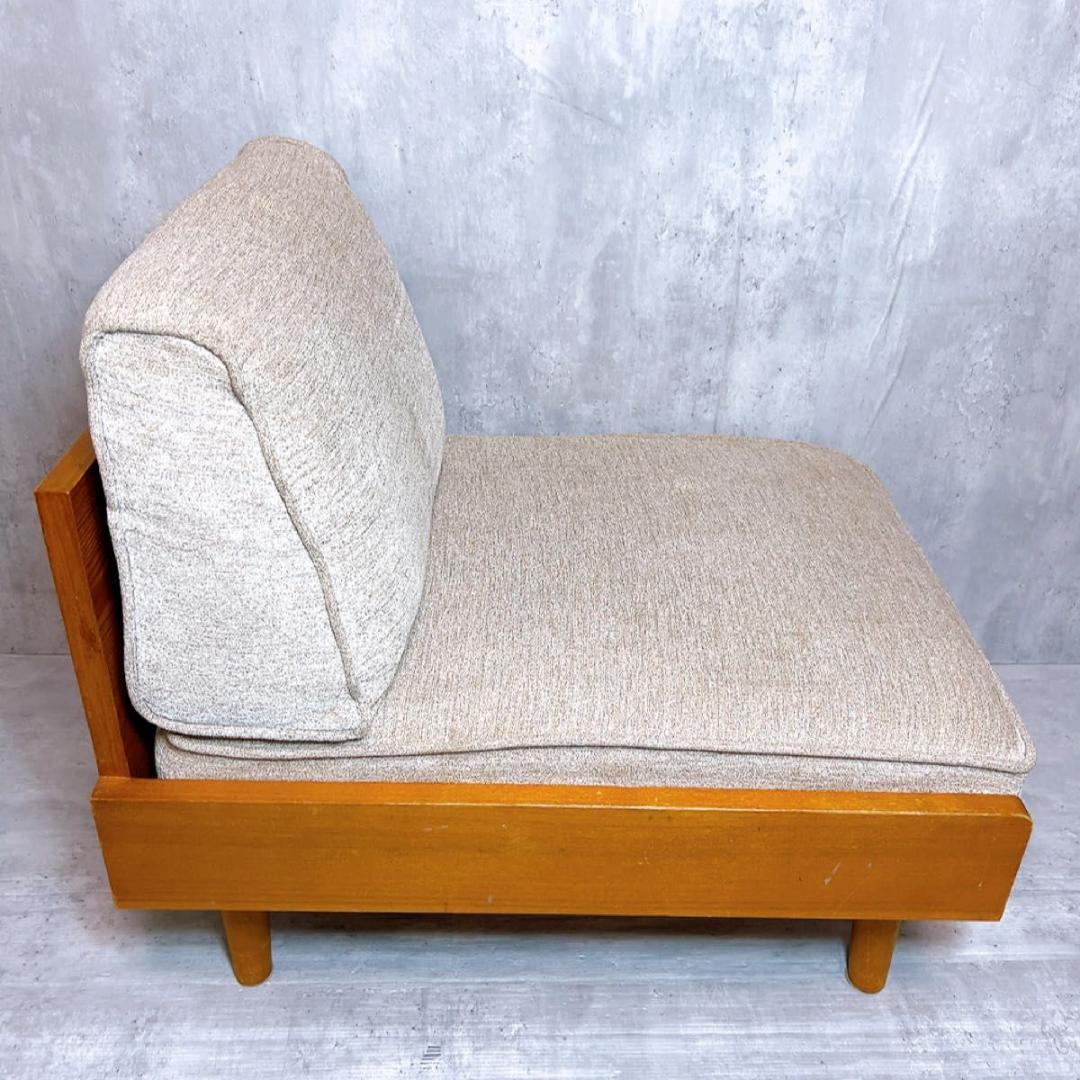 UNICO ウニコ　アルベロ　 1人掛けソファ　ライトグレー