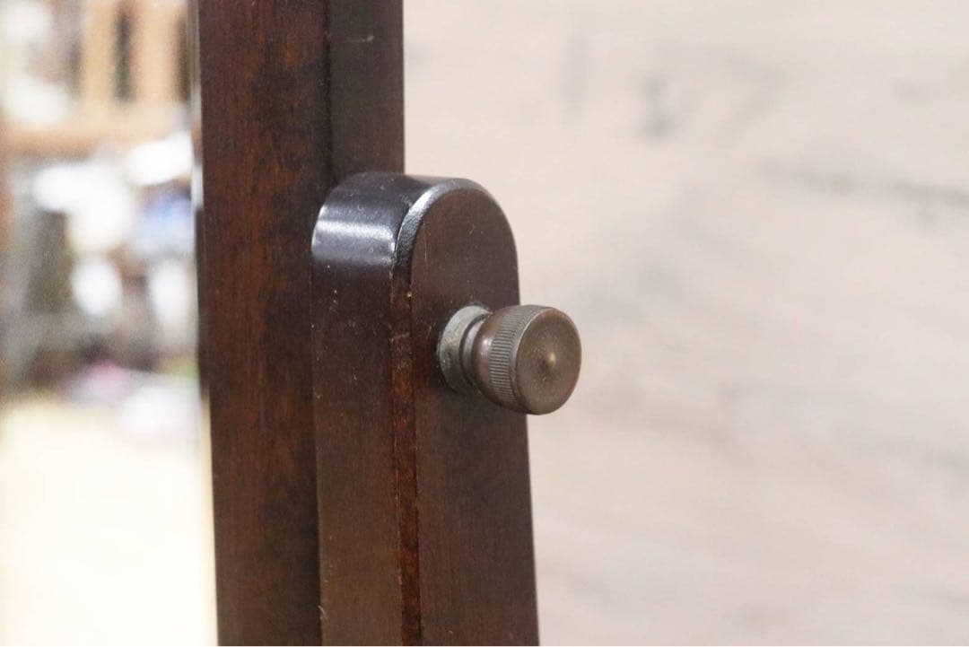 GMFS311○北海道民芸家具 姿見 全身鏡 スタンドミラー 樺材 和モダン 飛