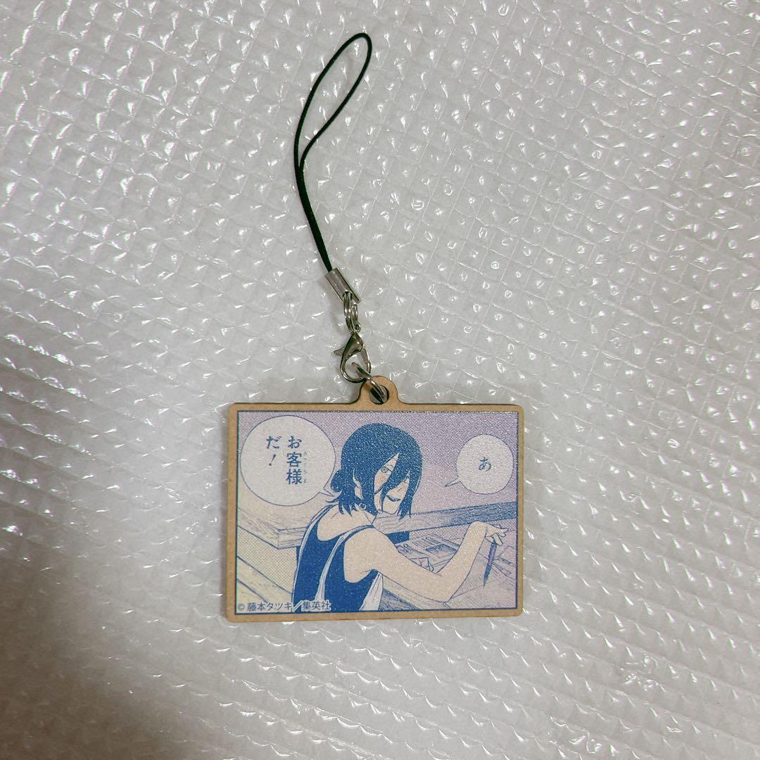 チェンソーマン 原作絵 ストラップ 木札ストラップ 原作イラスト 希少 レゼ