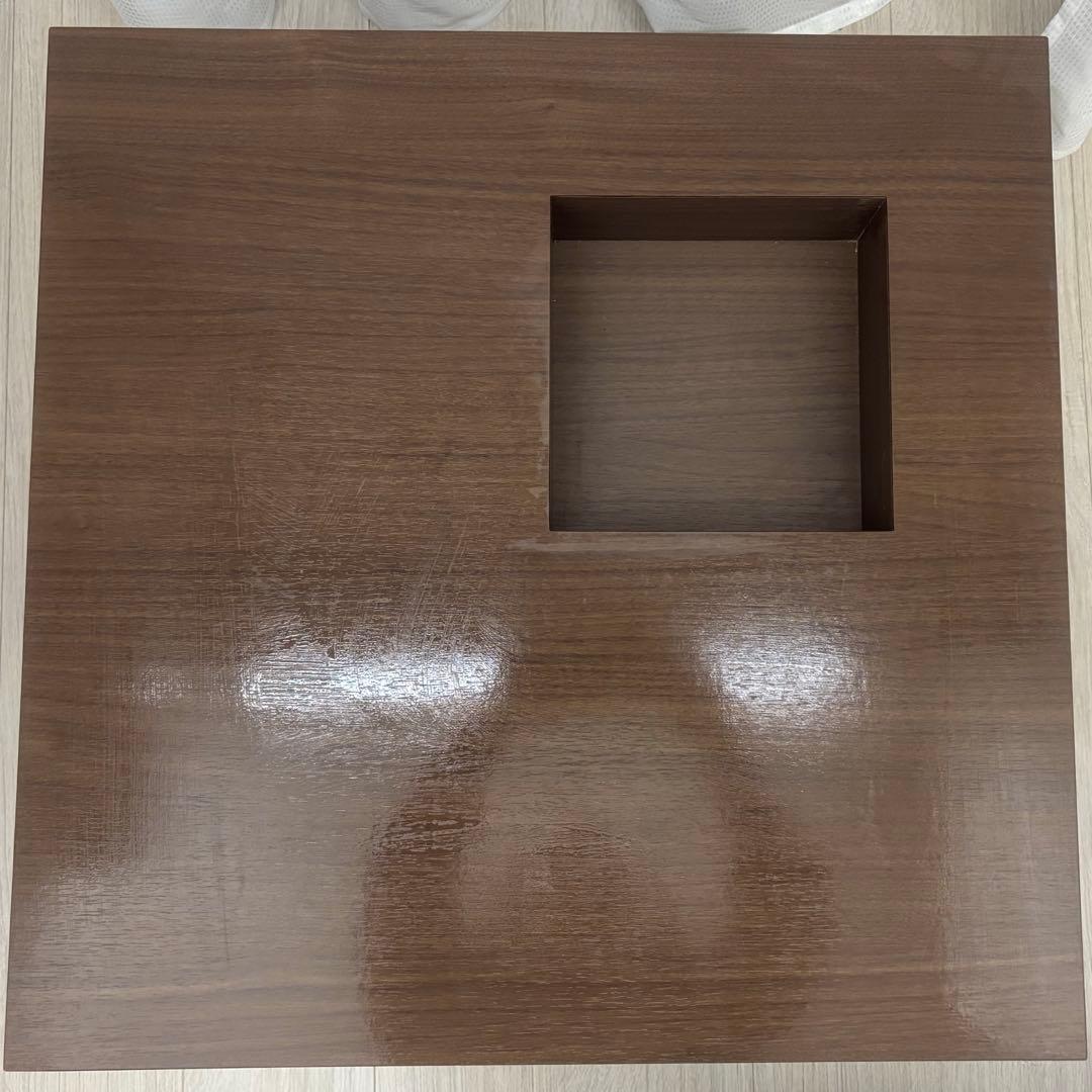 うっどすたいる　ローテーブル　有名インスタグラマー愛用