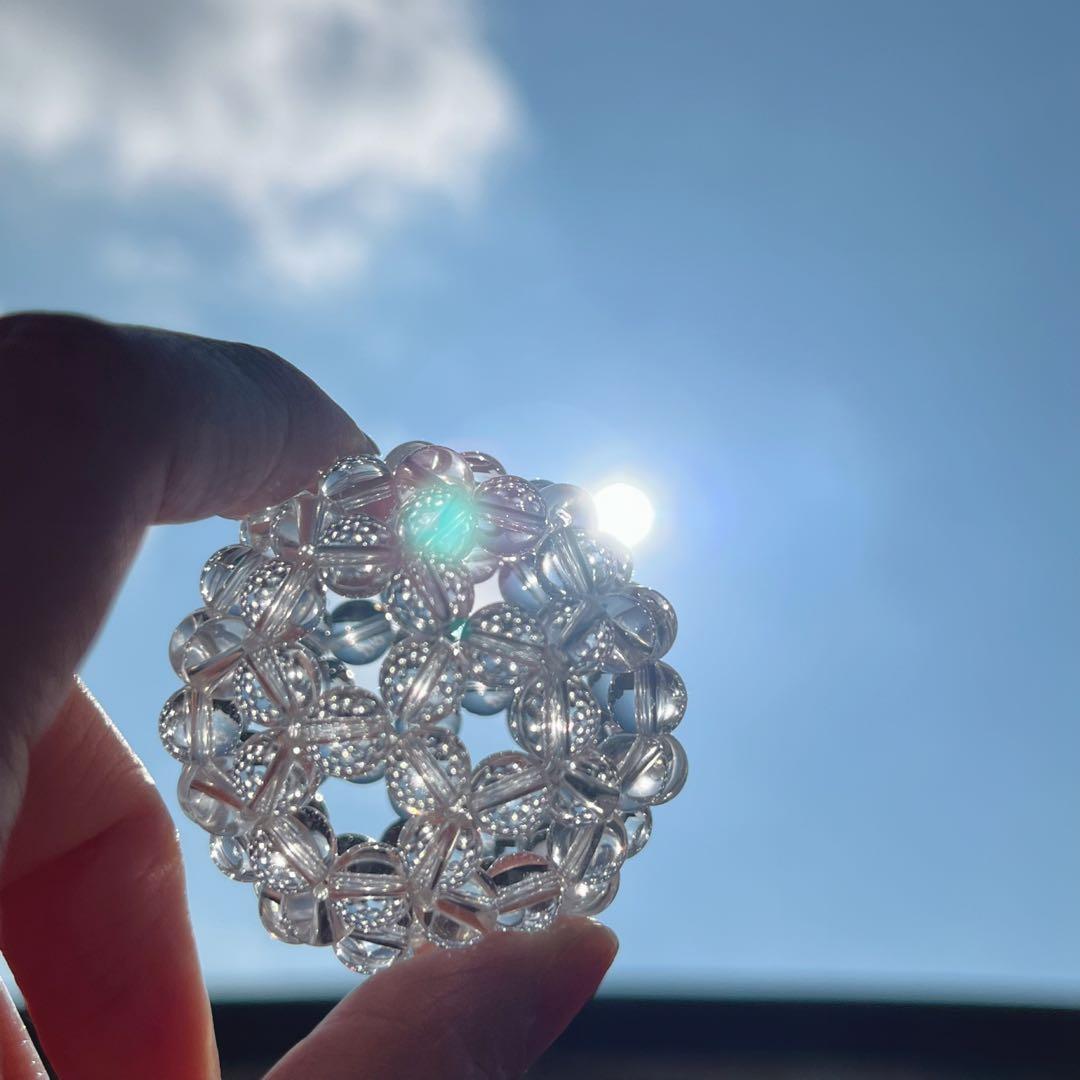 とっても可愛い水晶フラーレン　おまけ付き