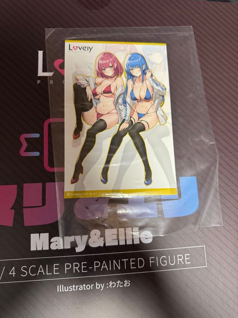 ラブリー LOVELY 1/4スケール マリ&エリ フィギュア