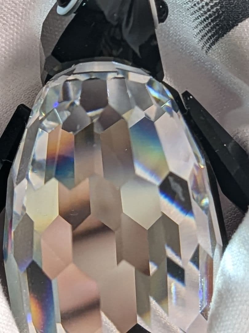 とても可愛い　3点セット　親ペンギン　アシカ　オマケ子ペンギン　スワロフスキー