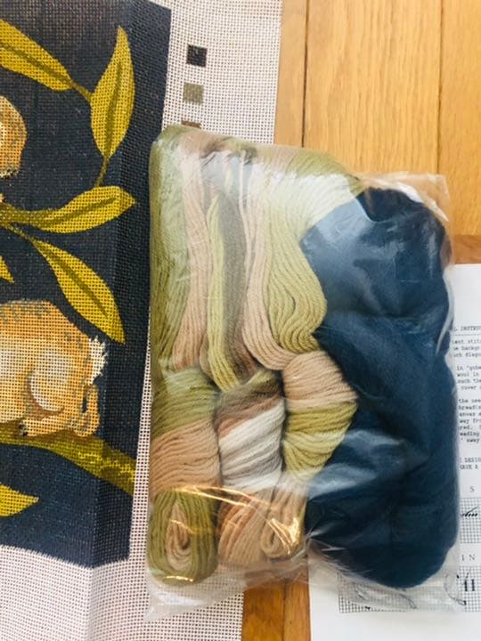 ベスラッセル 刺繍キットBannies by William De Morgan