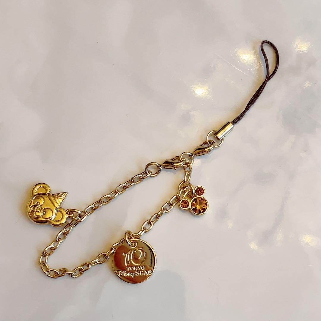 ストラップ 東京ディズニーシー 10周年記念 ダッフィー - メルカリ