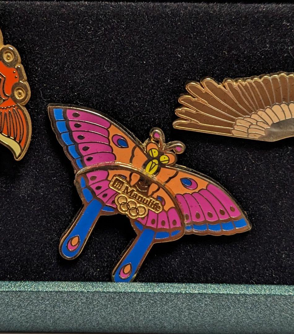 北京オリンピック マニュライフ生命 Beijing ピンバッチ 5個 激レア