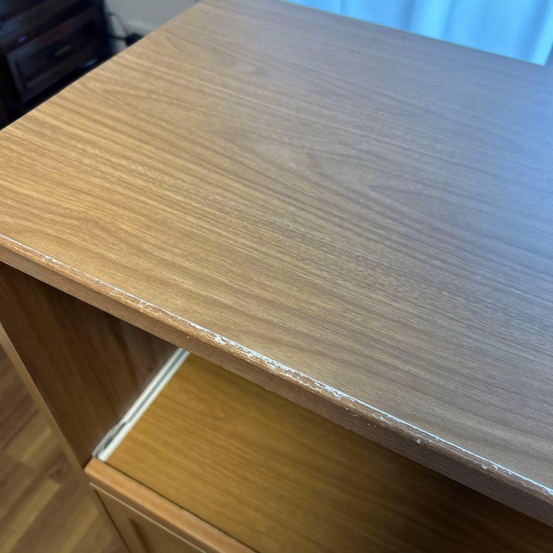 食器棚キッチンカウンター 幅118cmタイプ　LUFFY/レンジ台　SESAME