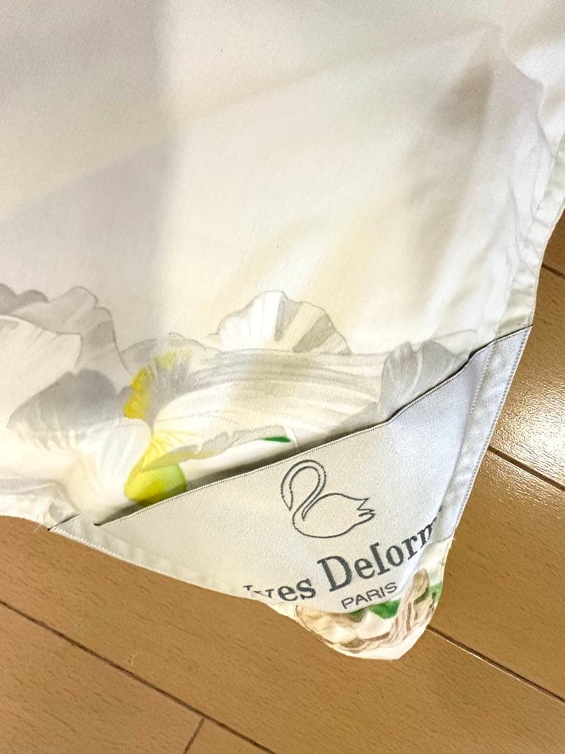 イヴ・デローム（Yves Delorme） 花柄フェザー掛け布団　ベビー