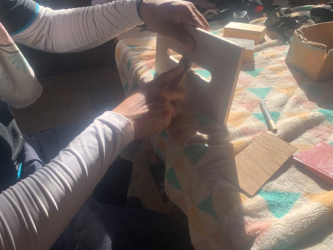 【MUKU】職人限定製作✨高級木材・楓✨木製ティッシュボックス ①