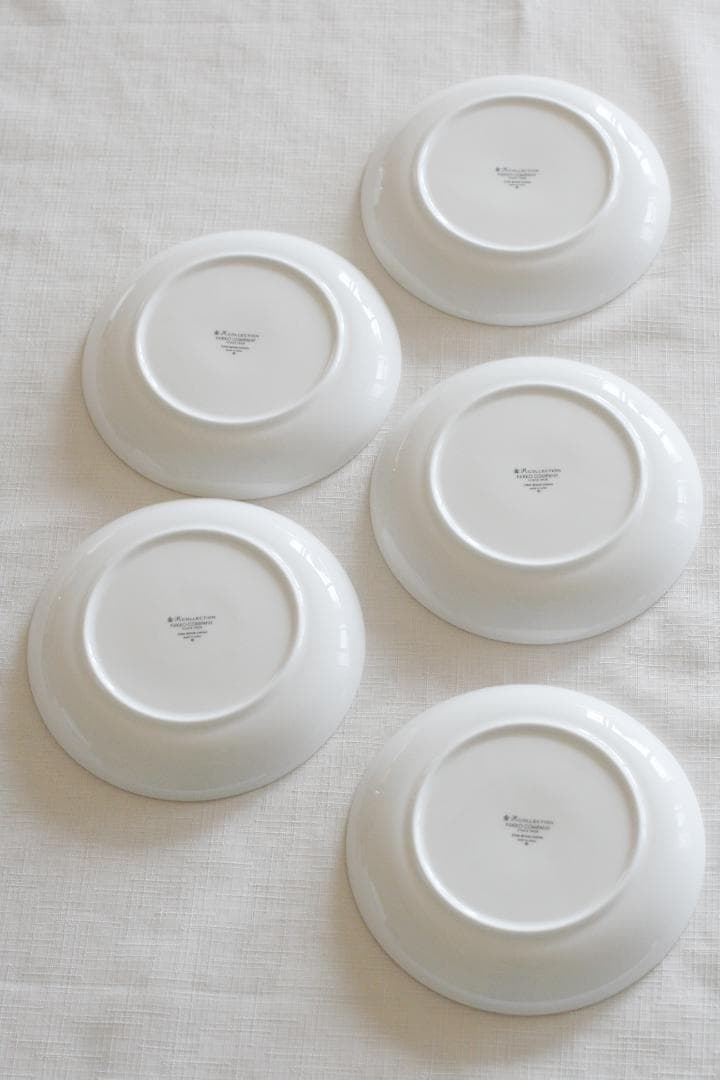 【５枚セット】NIKKO　金沢コレクション　かぐら　小皿　中皿　丸皿