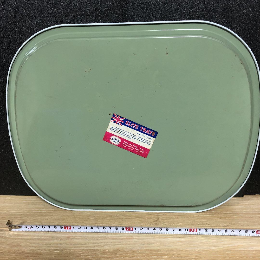 F☆ 昭和レトロ　プレート　お盆　B