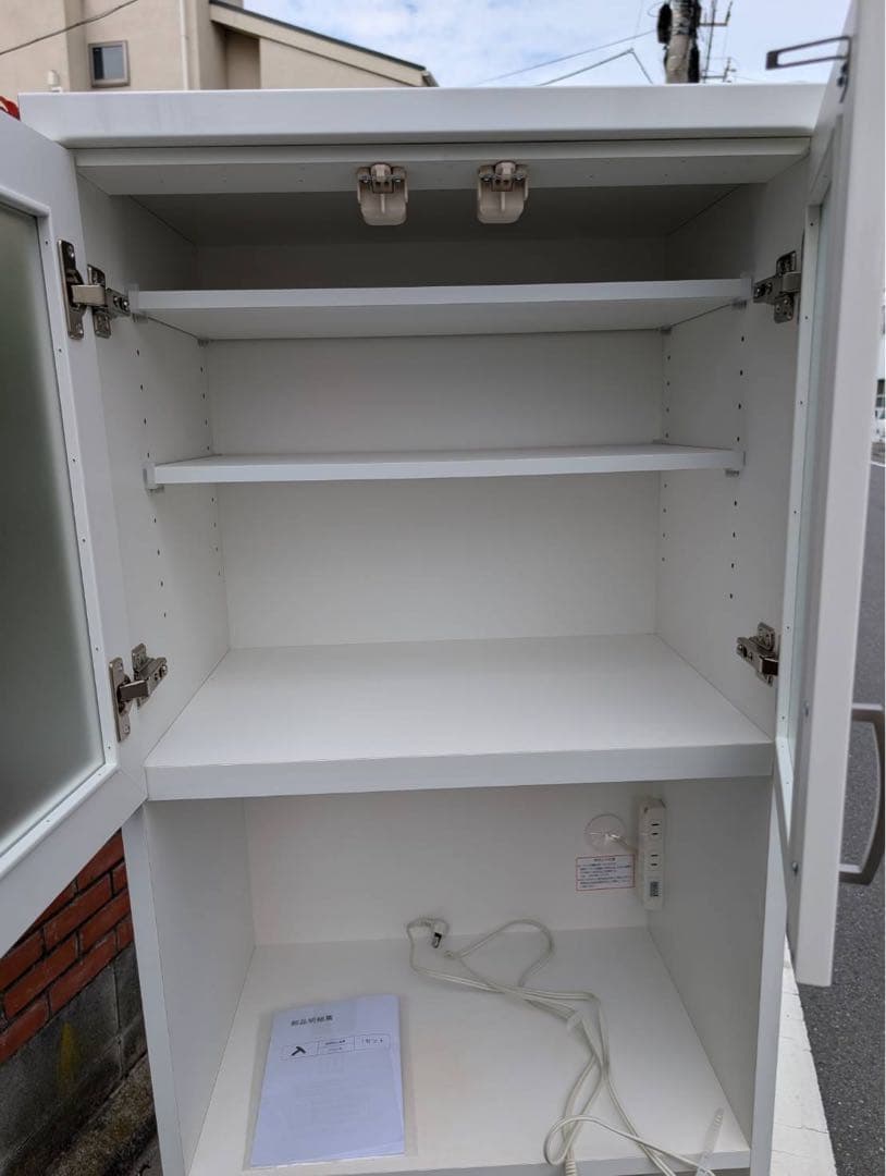 ＊東京都付近限定品＊美品　ニトリ　レンジボード　コパン　60RB ホワイト