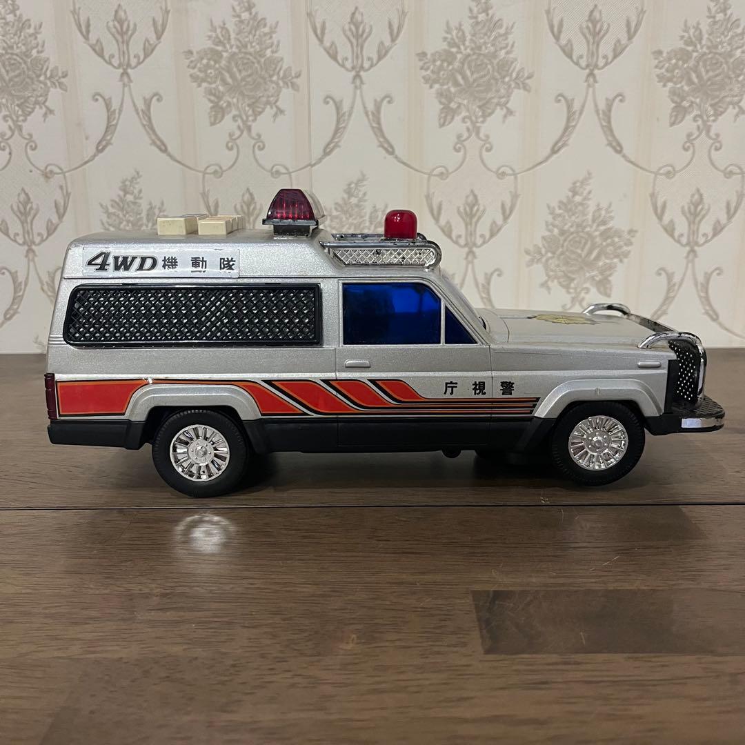 アンティーク】昭和レトロ アルプス商事 警視庁機動隊4WD 3サイレン