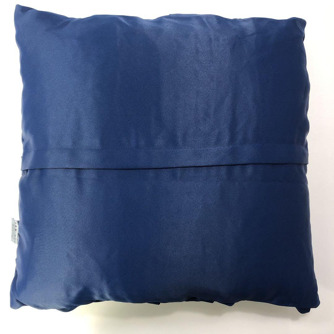クッションカバー　【ブルー】