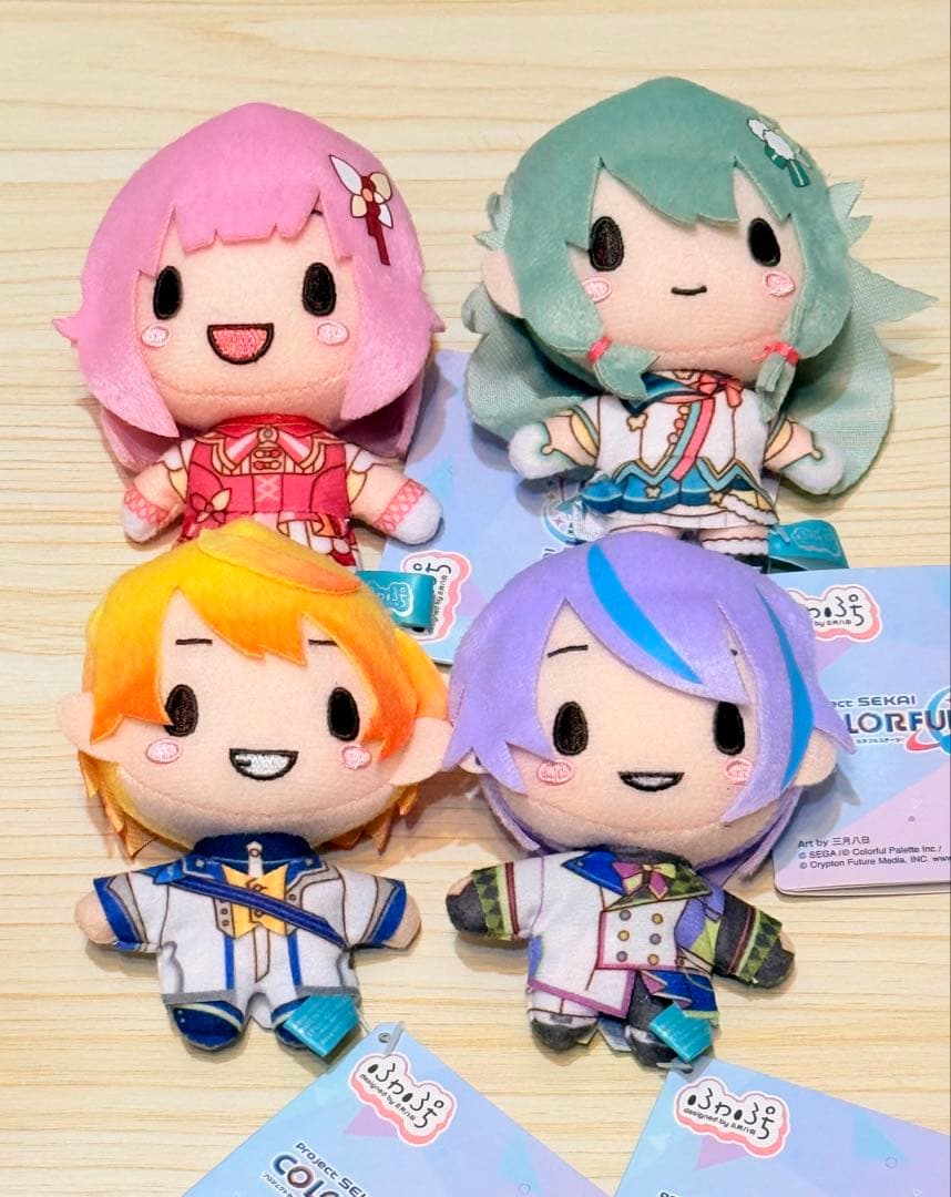 プロセカ ふわぷちマスコット BrandNewWorld ワンダショ - メルカリ