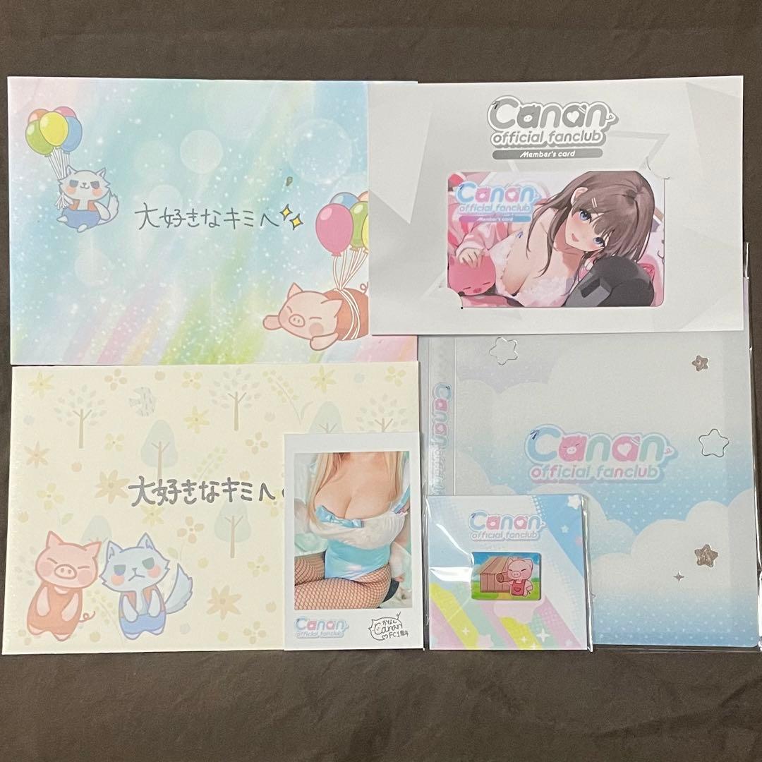 Canan （日南）ファンクラブ 1周年 特典 チェキ&会員証& チェキ