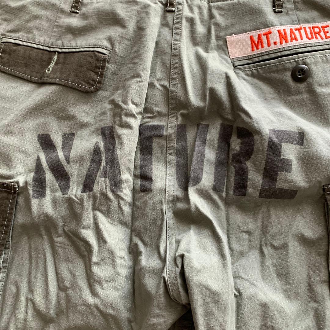 寺門ジモン/ネイチャージモン ミリタリーカーゴパンツ GODWIND別注