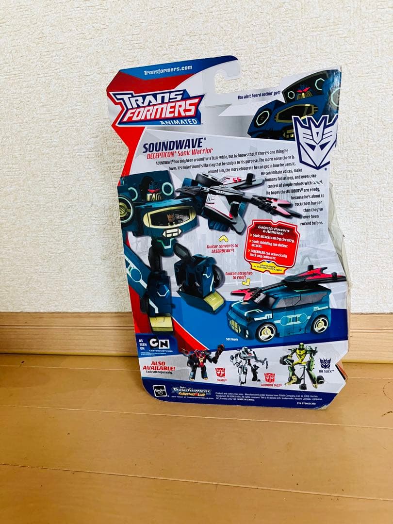 Transformers Animated Soundwave 輸入品