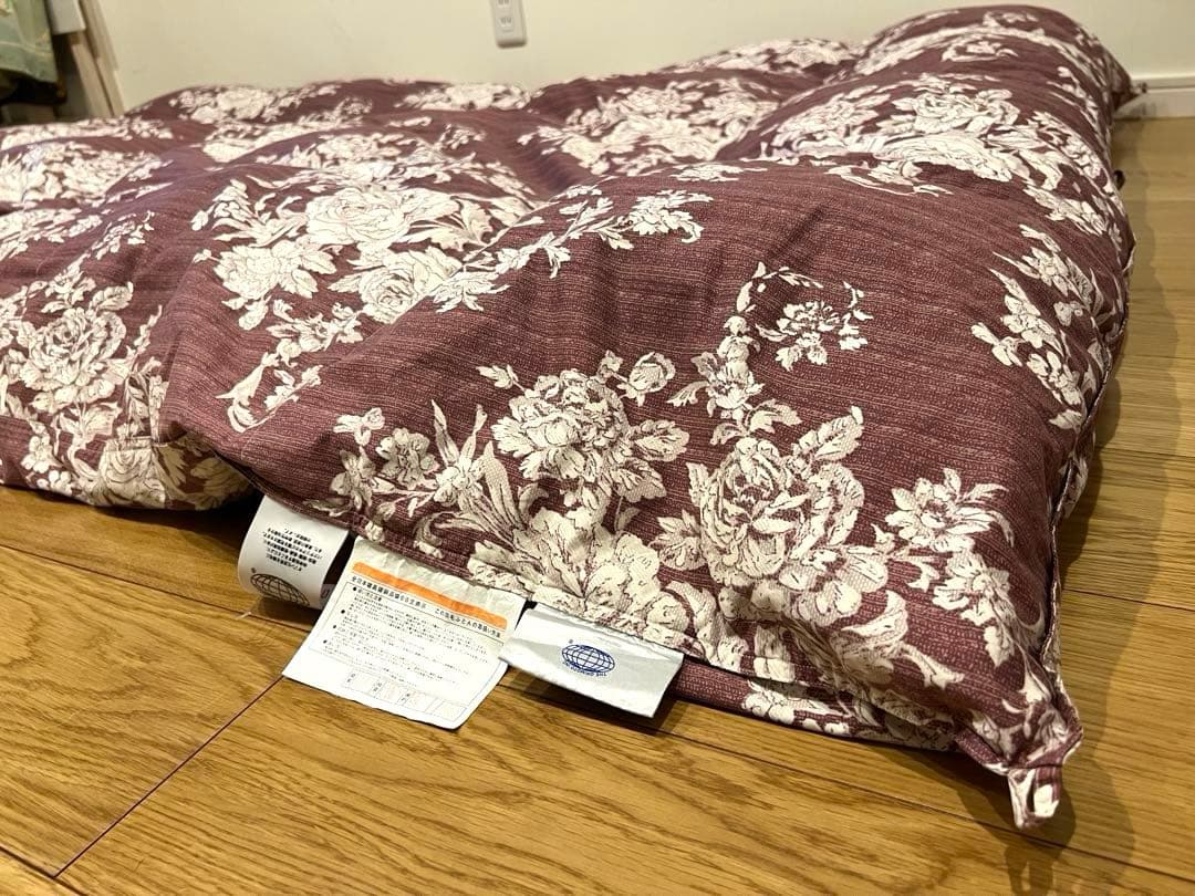 織元 カナダ産 コロニアルグースダウン 95% 超長綿100 ニ層 1.1k