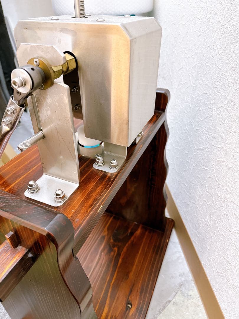 モンブラン絞り機 木製 金属製