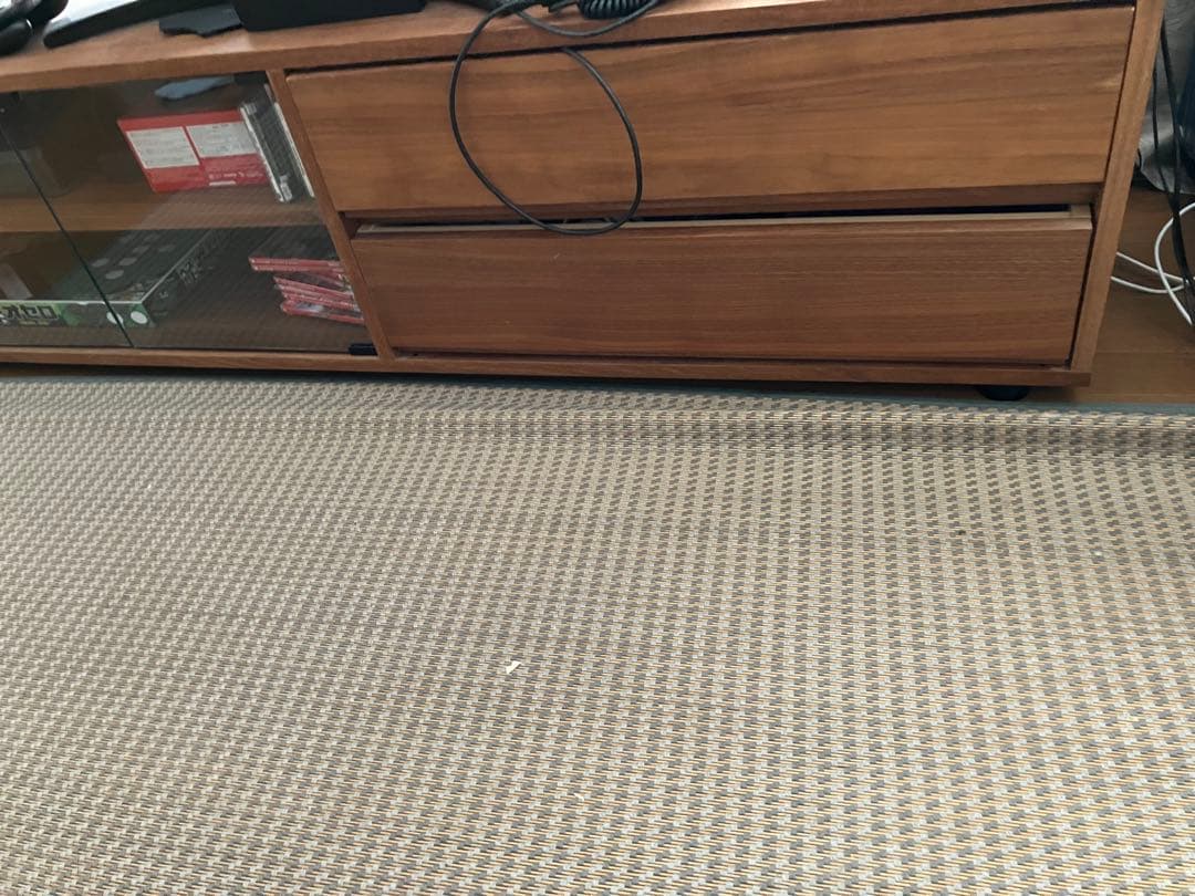 【ほぼ送料のみの価格】無印良品ウォルナット木製テレビ台