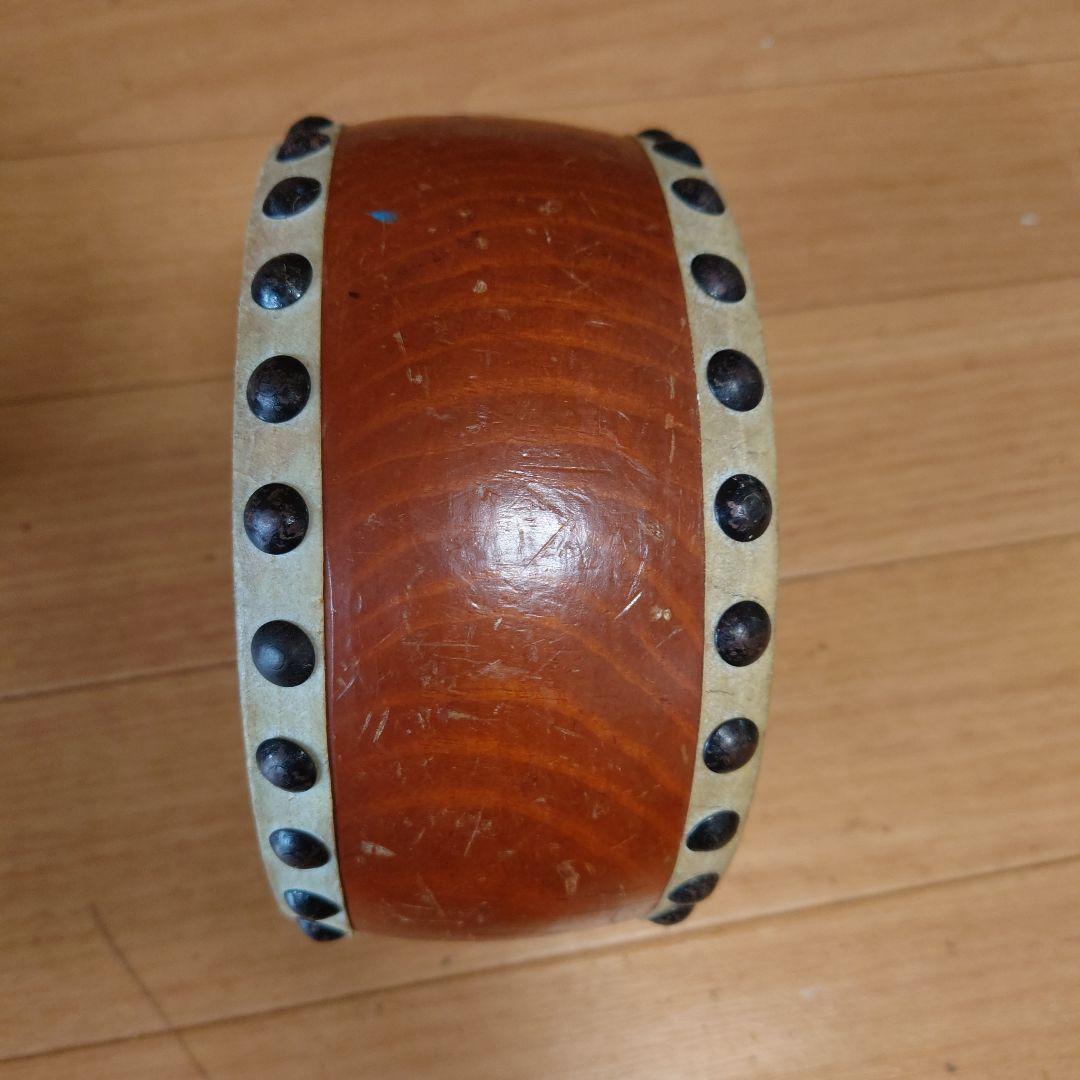 非常に古い和太鼓　アンティーク　昭和レトロ