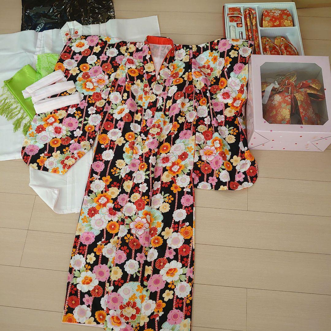 七五三 女の子 7歳用 着物 美品