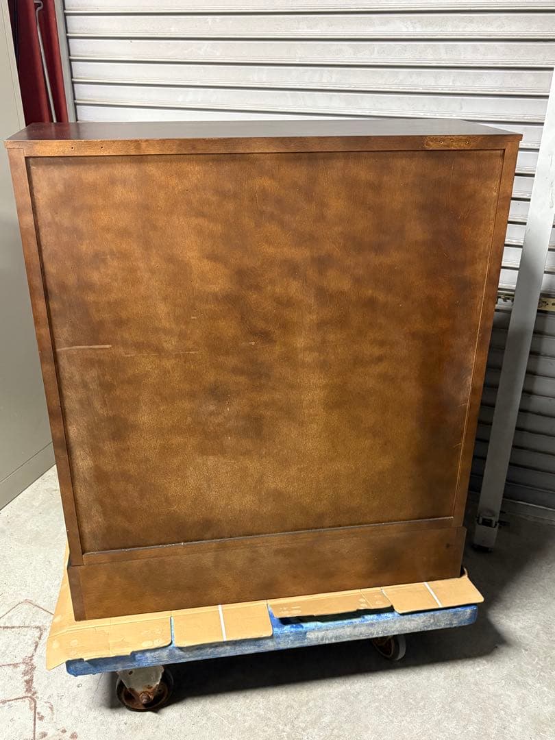 ☆GE237【中古品】北海道民芸 ビューロ 幅87cm　カバ材 机 デスク