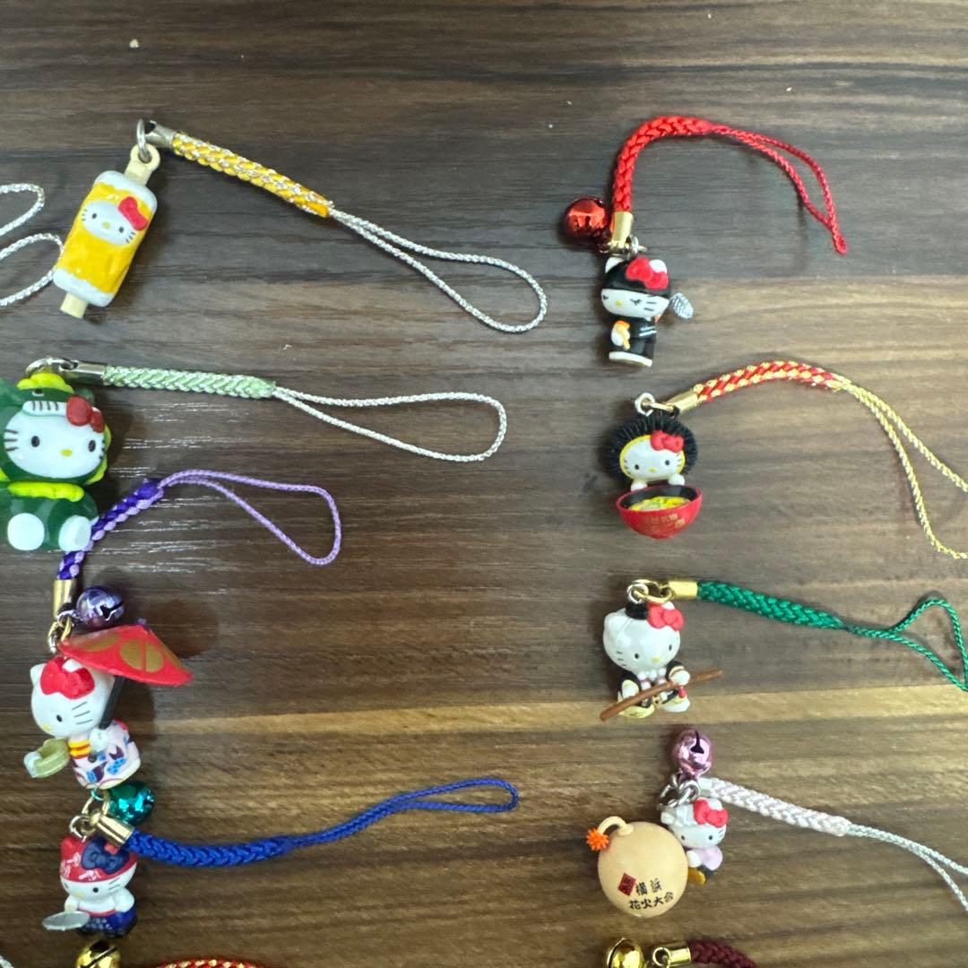 キティちゃん 根付け ストラップ 18点アソート おまとめ
