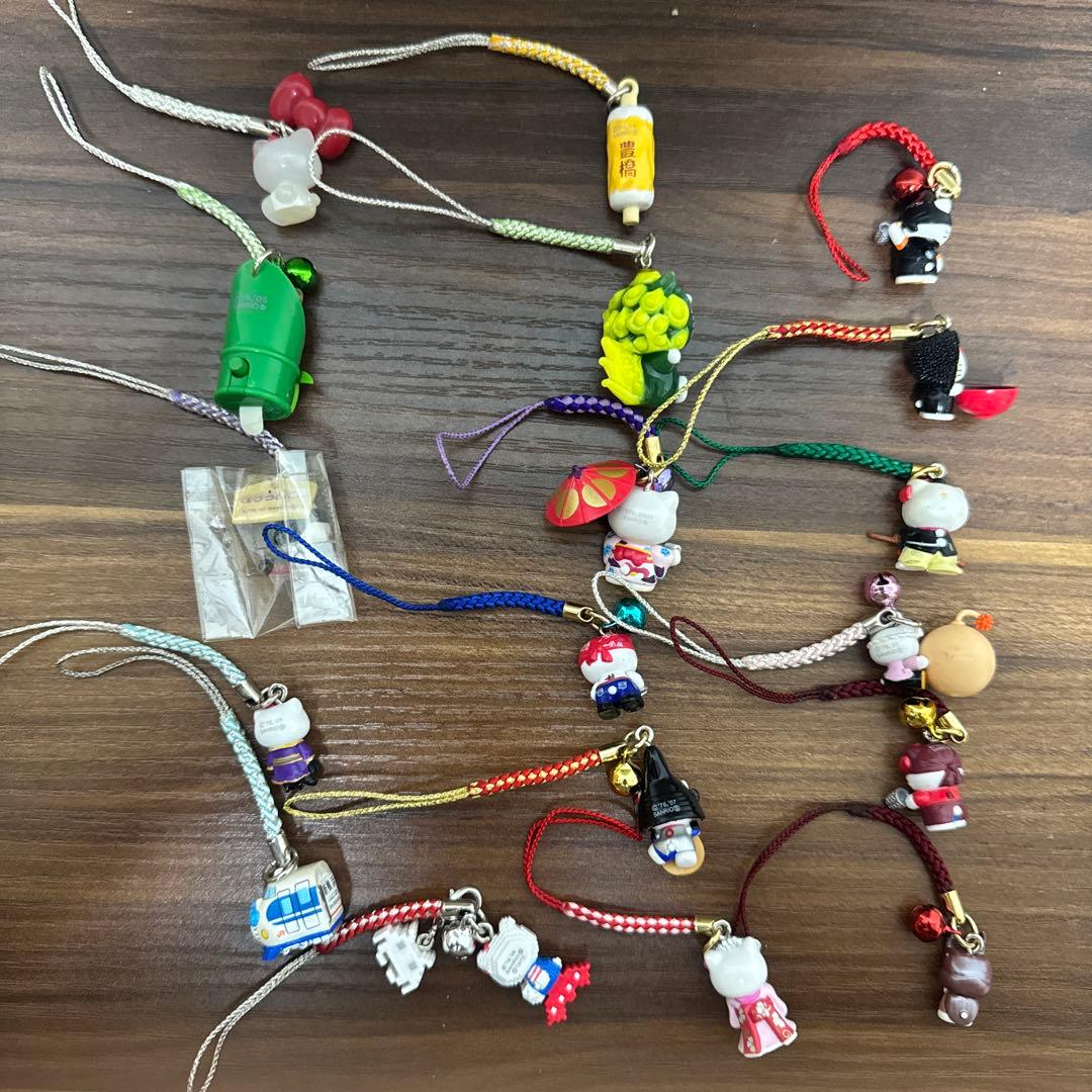 キティちゃん 根付け ストラップ 18点アソート おまとめ