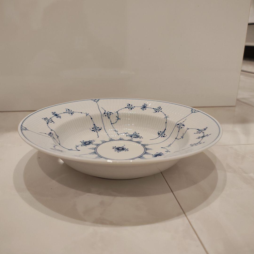 ロイヤルコペンハーゲン　ブルーフルーテッド　23.5cm