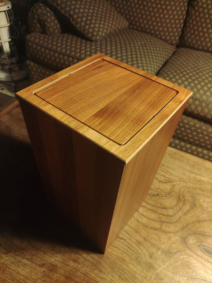 K. Omura　　ダストボックス　ごみ箱　ミッドセンチュリー　ポストモダン