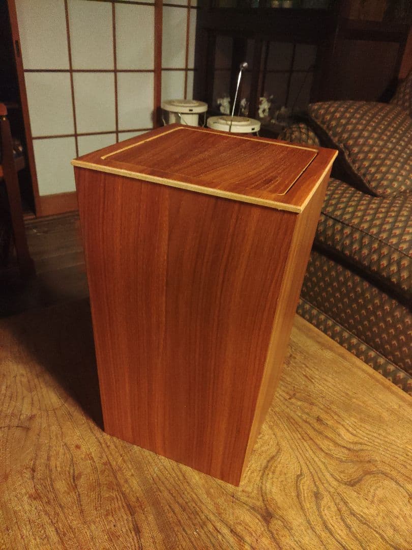 K. Omura　　ダストボックス　ごみ箱　ミッドセンチュリー　ポストモダン