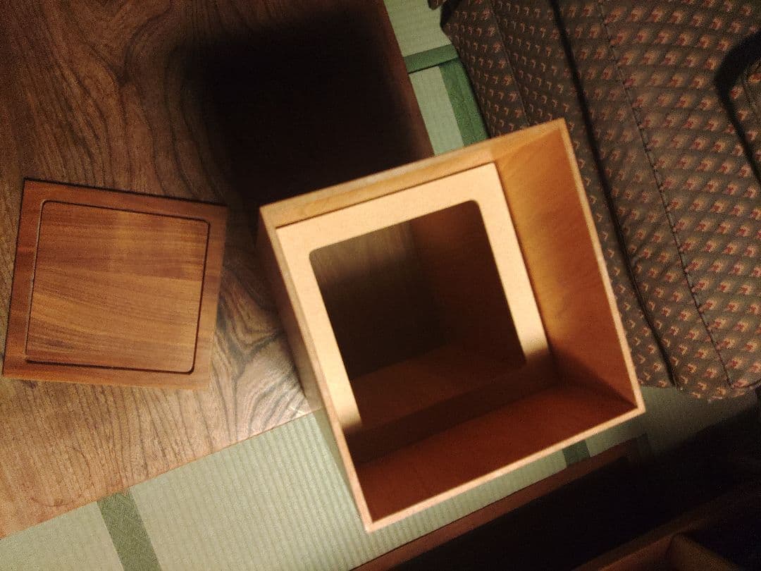 K. Omura　　ダストボックス　ごみ箱　ミッドセンチュリー　ポストモダン