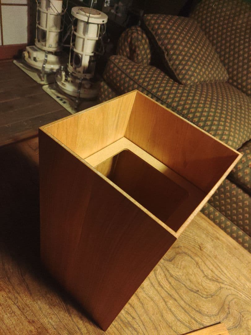 K. Omura　　ダストボックス　ごみ箱　ミッドセンチュリー　ポストモダン