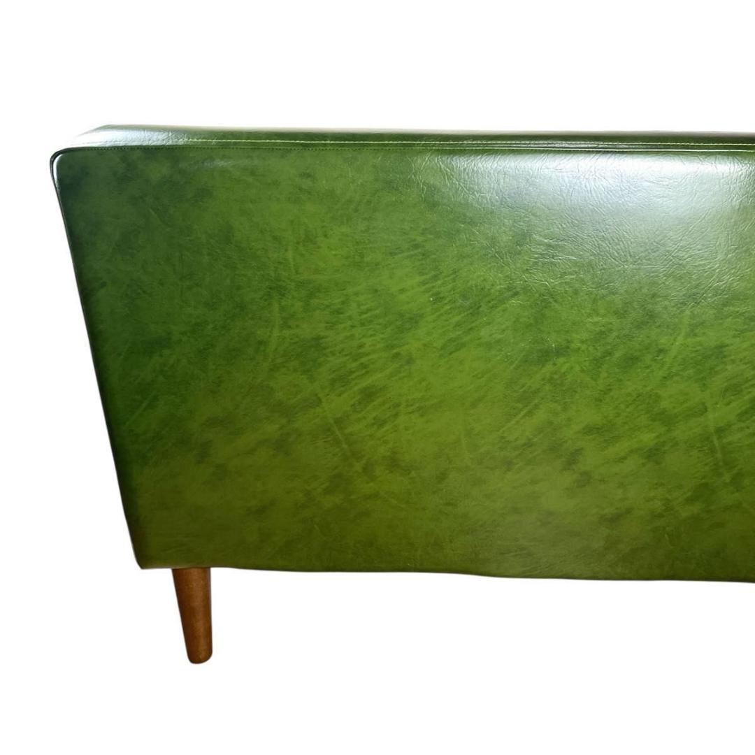 【極美品✨️niko and ...】クラシックダイニング ソファ グリーン