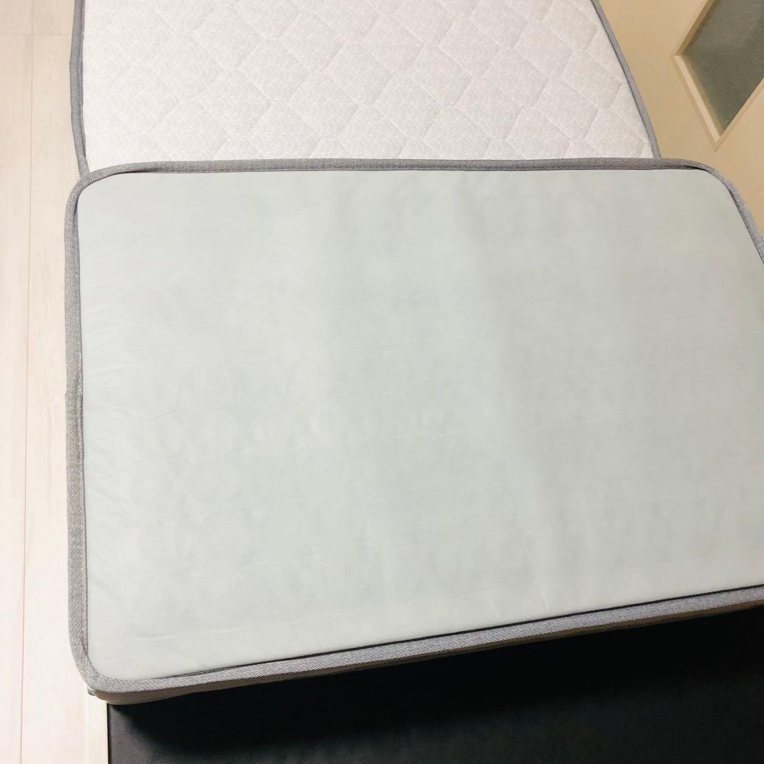 NITORI x TEIJIN 三つ折りコイルマットレス　グレー