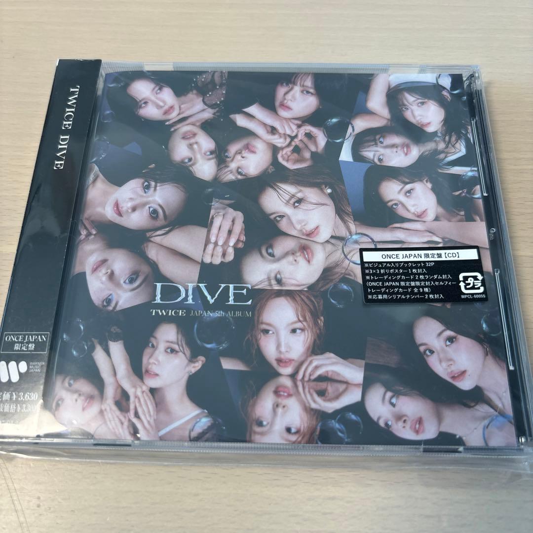 TWICE DIVE アルバム コンプ トレカ ONCEJAPAN ワンジャパ