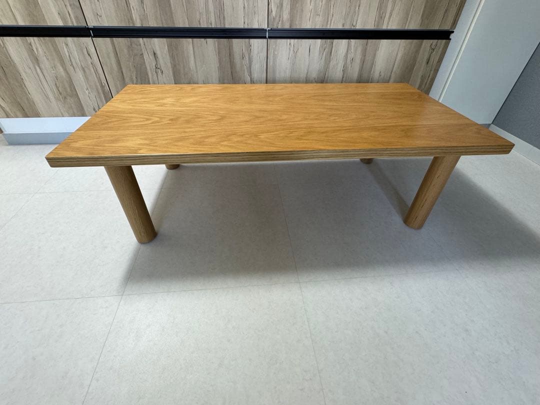 無印良品　木製テーブル 組み立て式　【脚4本組x2セット】　【ふわふわ】