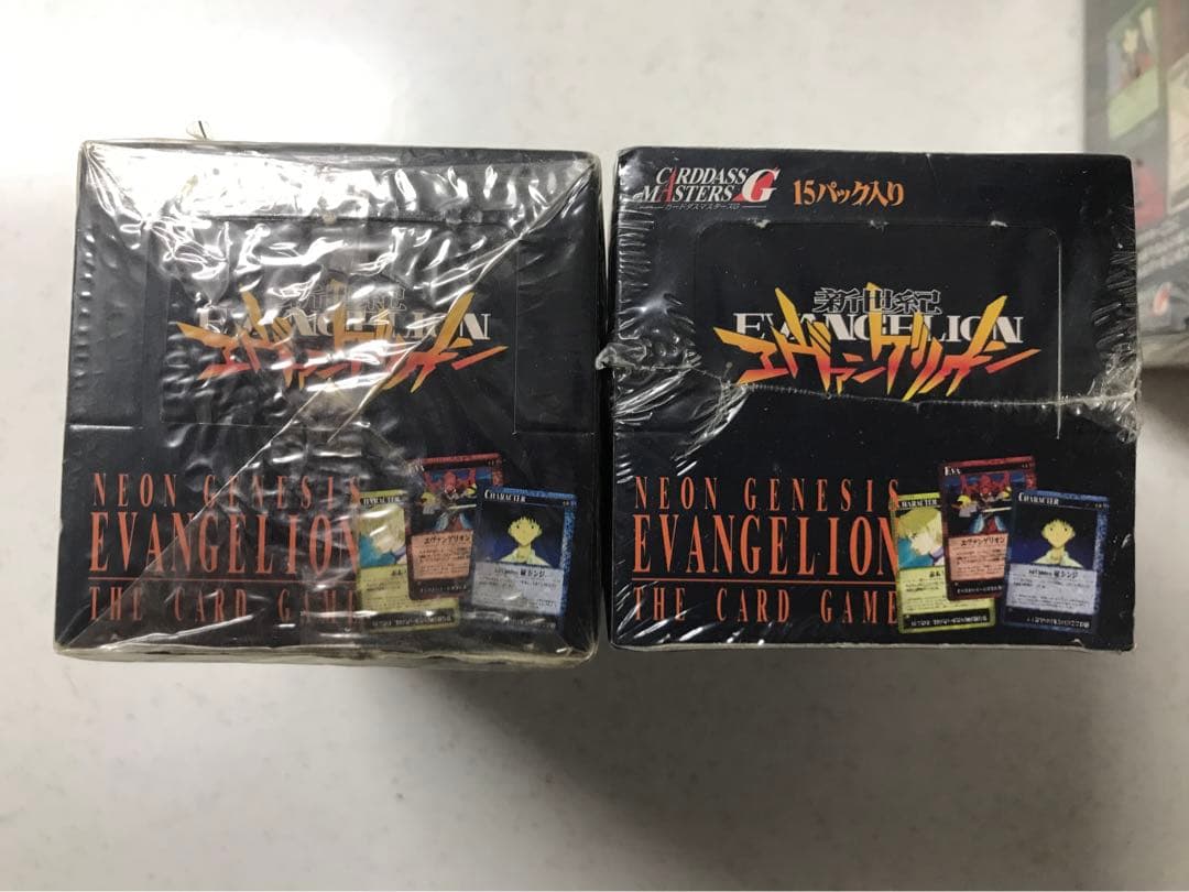 エヴァ　カードダスマスターズG 未開封2箱