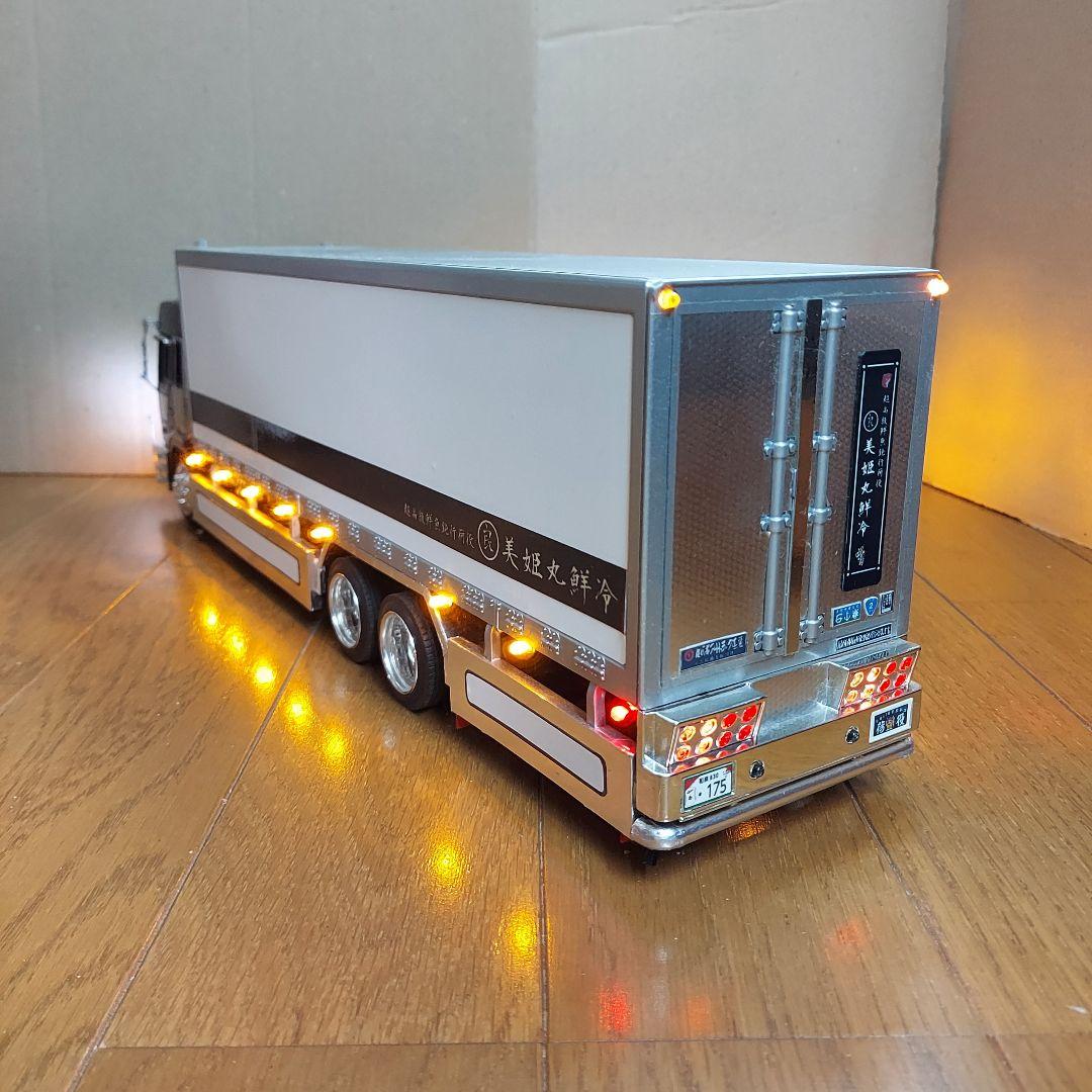 日野プロフィア○デコトラのラジコン○ほぼ自作○電飾装備！ - メルカリ