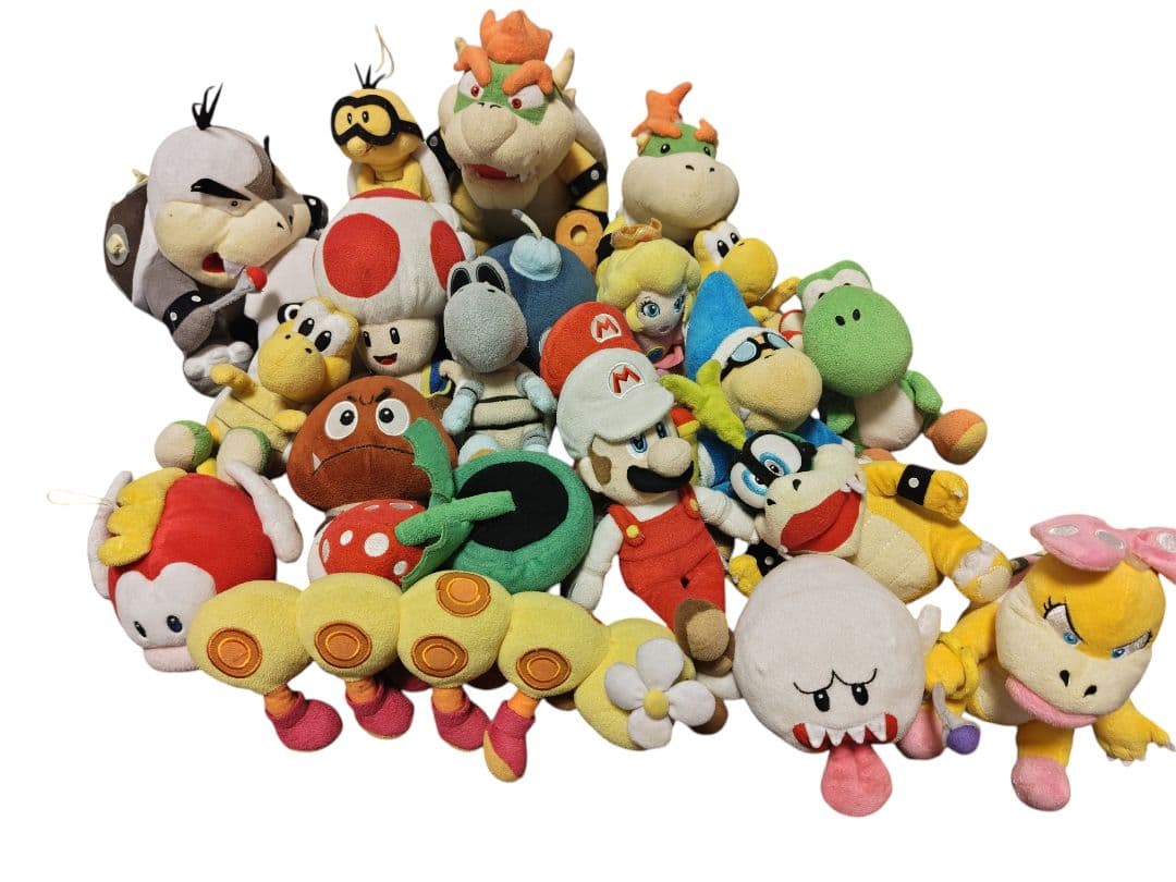 スーパーマリオ キャラクター ぬいぐるみ セット 23個 大量 - メルカリ