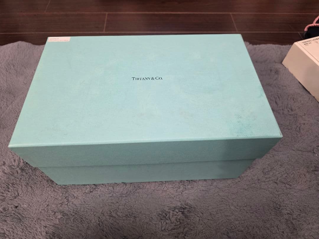 TIFFANYIVY クリアガラス 円形プレート 箱付き - メルカリ